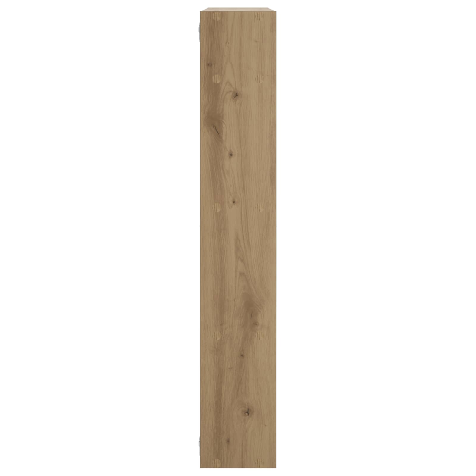 Stenska polica Artisan hrast 103 x 17 x 102 cm Inženirski les