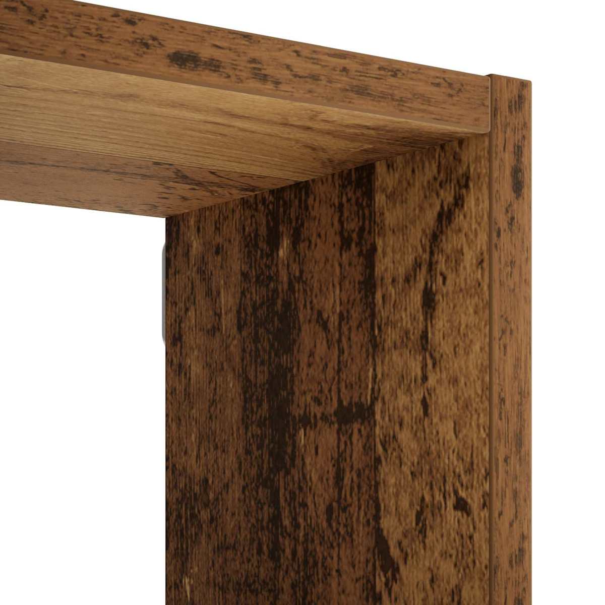 Væghylde 98 x 17 x 91 cm Konstrueret træ - Billede 5