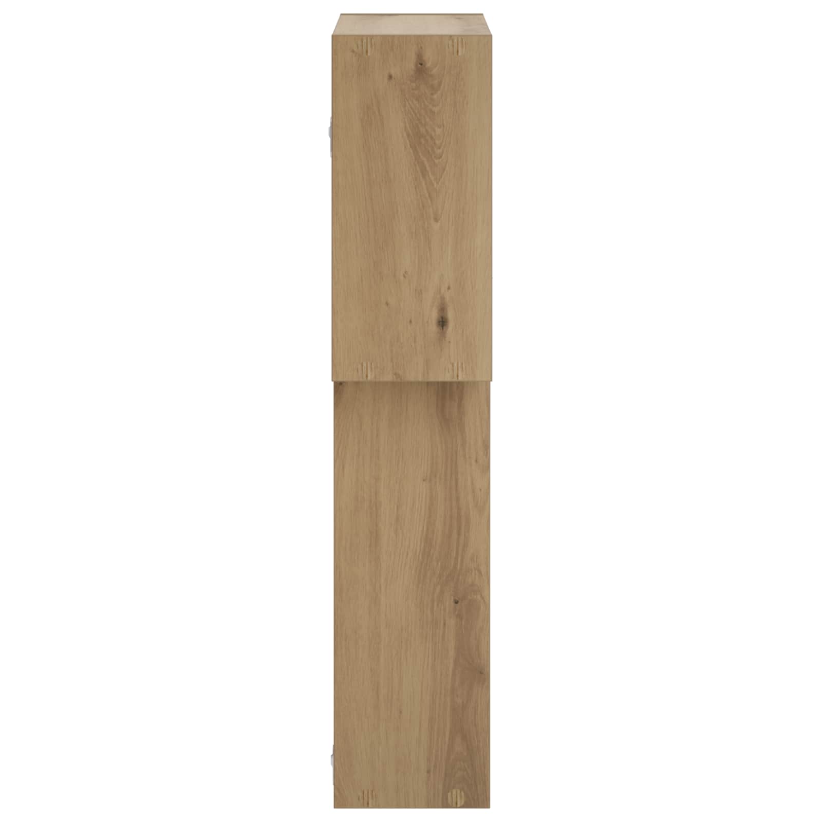 Stenska polica Artisan hrast 98 x 17 x 91 cm Obdelan les