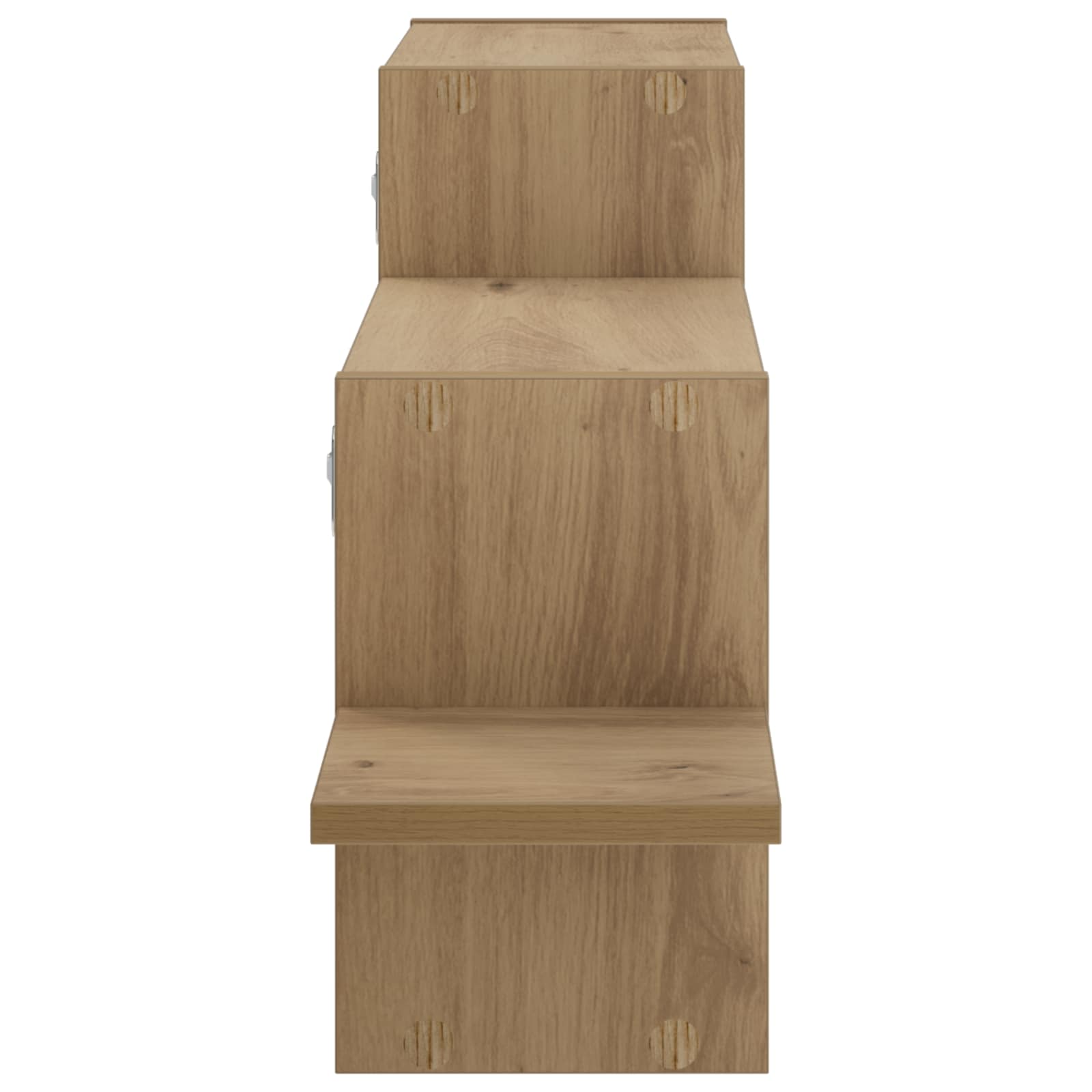 Stenska polica Artisan hrast 95 x 17 x 37 cm Inženirski les
