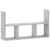 vidaXL Seinariiul Betoonhall 78.5 x 17 x 45 cm Kunstpuit