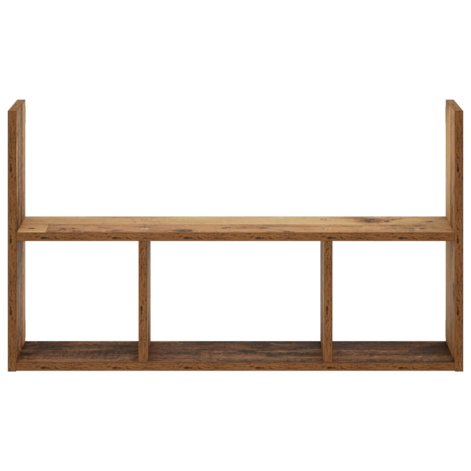 vidaXL - Wandplank - Oud - hout - 78,5 - x - 17 - x - 45 - cm - Bewerkt - hout