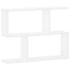 vidaXL Seinariiul Valge 72 x 17 x 55.5 cm Tehispuit