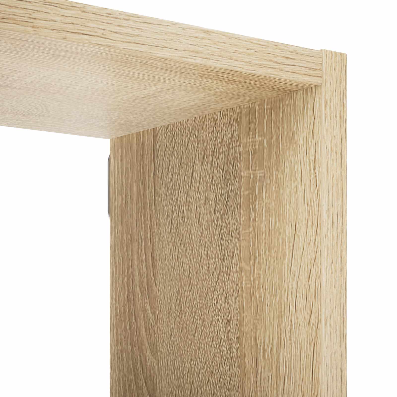 Stenska polica Sonoma hrast 72 x 17 x 55.5 cm predelan les