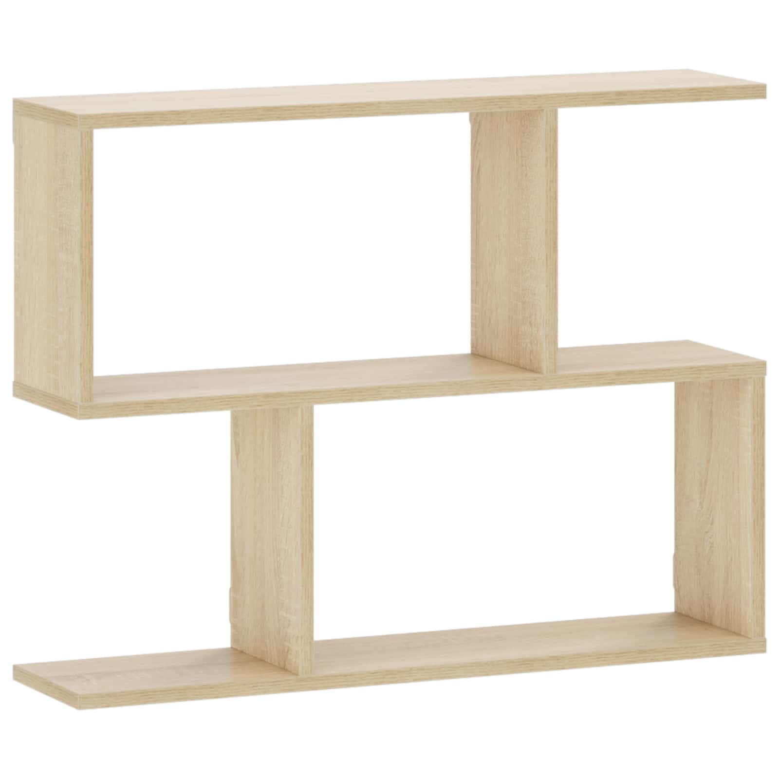 Stenska polica Sonoma hrast 72 x 17 x 55.5 cm predelan les