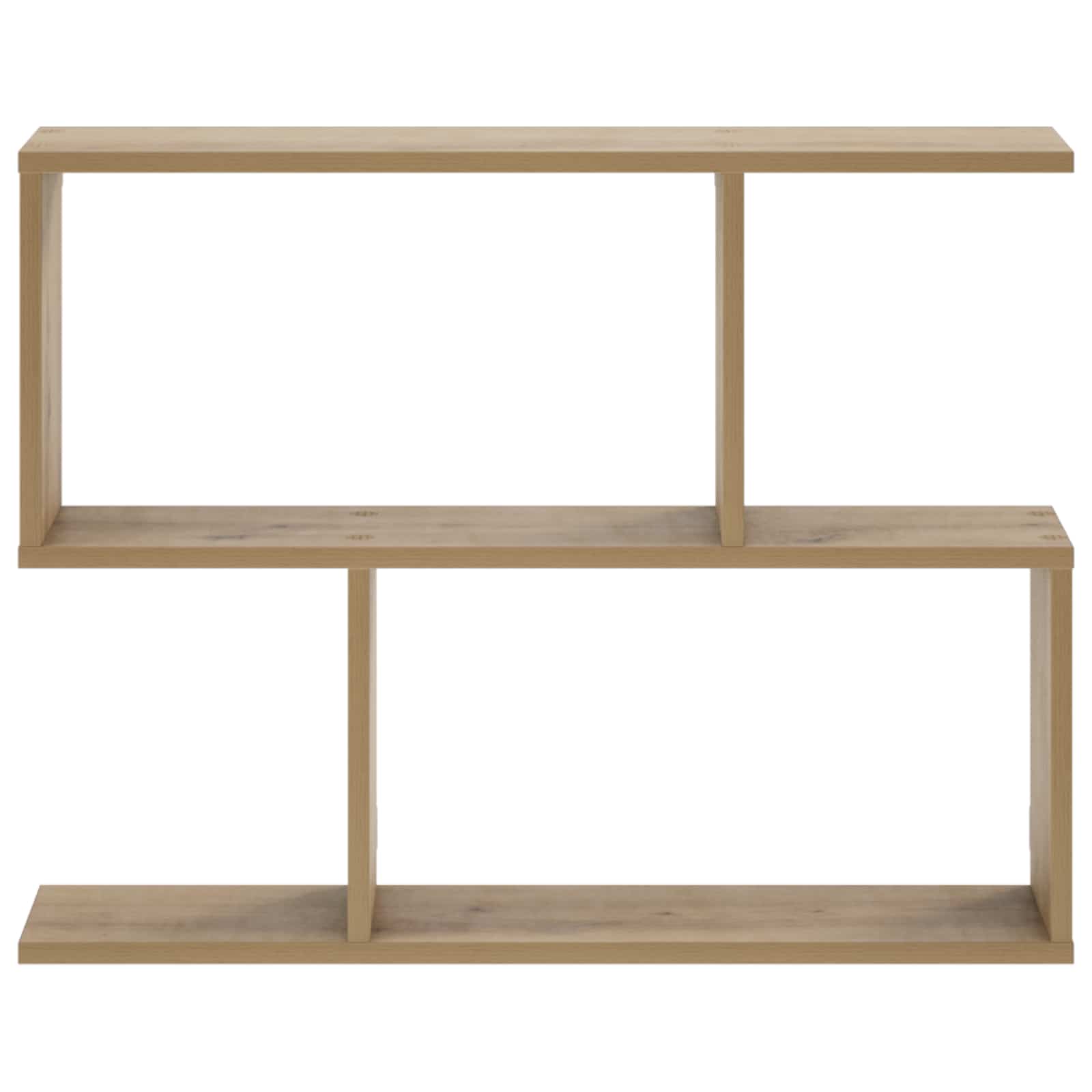 Stenska polica Artisan hrast 72 x 17 x 55,5 cm predelan les