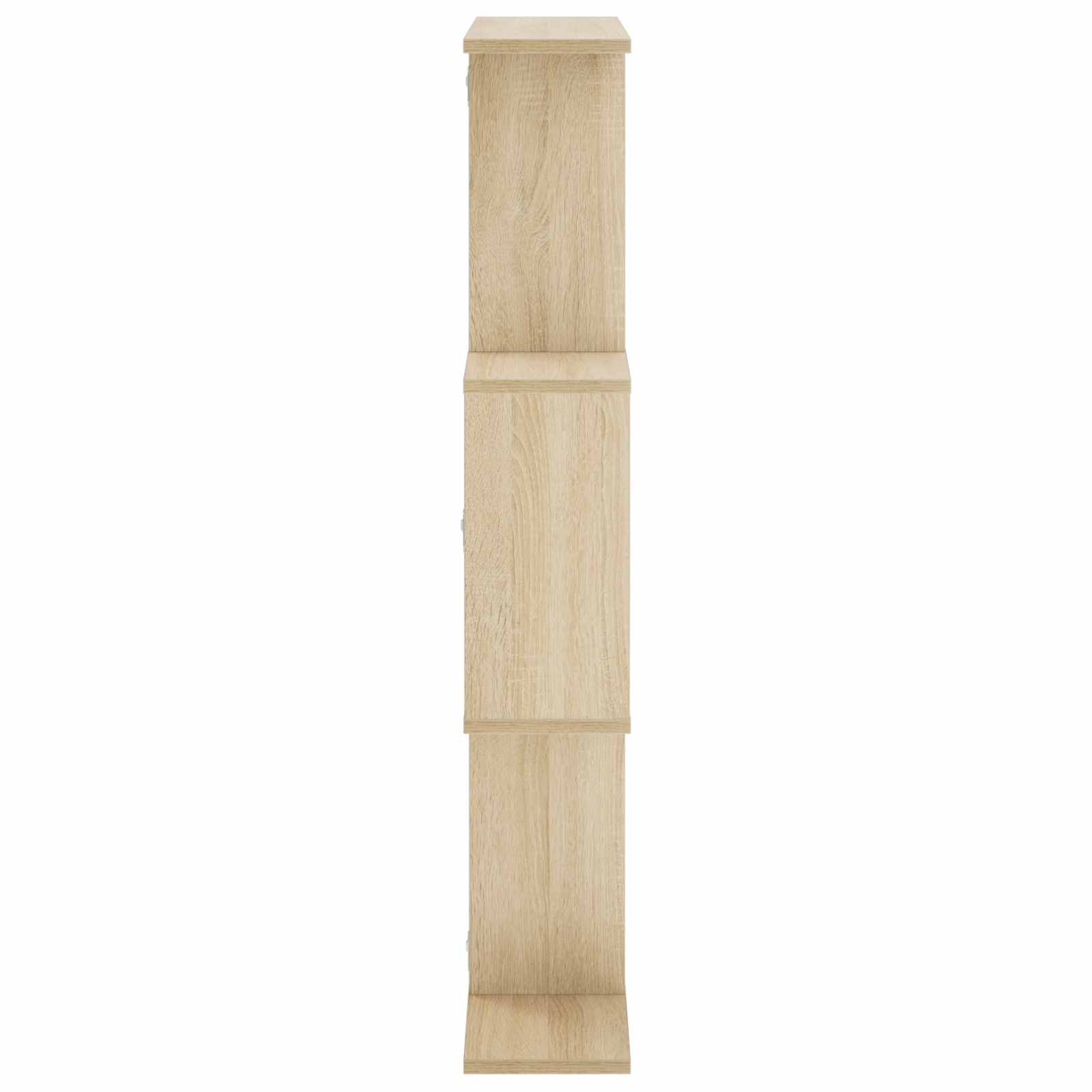 Stenska polica Sonoma hrast 72 x 17 x 105 cm predelan les