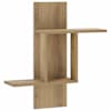 vidaXL Seinariiul Artisan tamm 59 x 17 x 63 cm Tehispuit