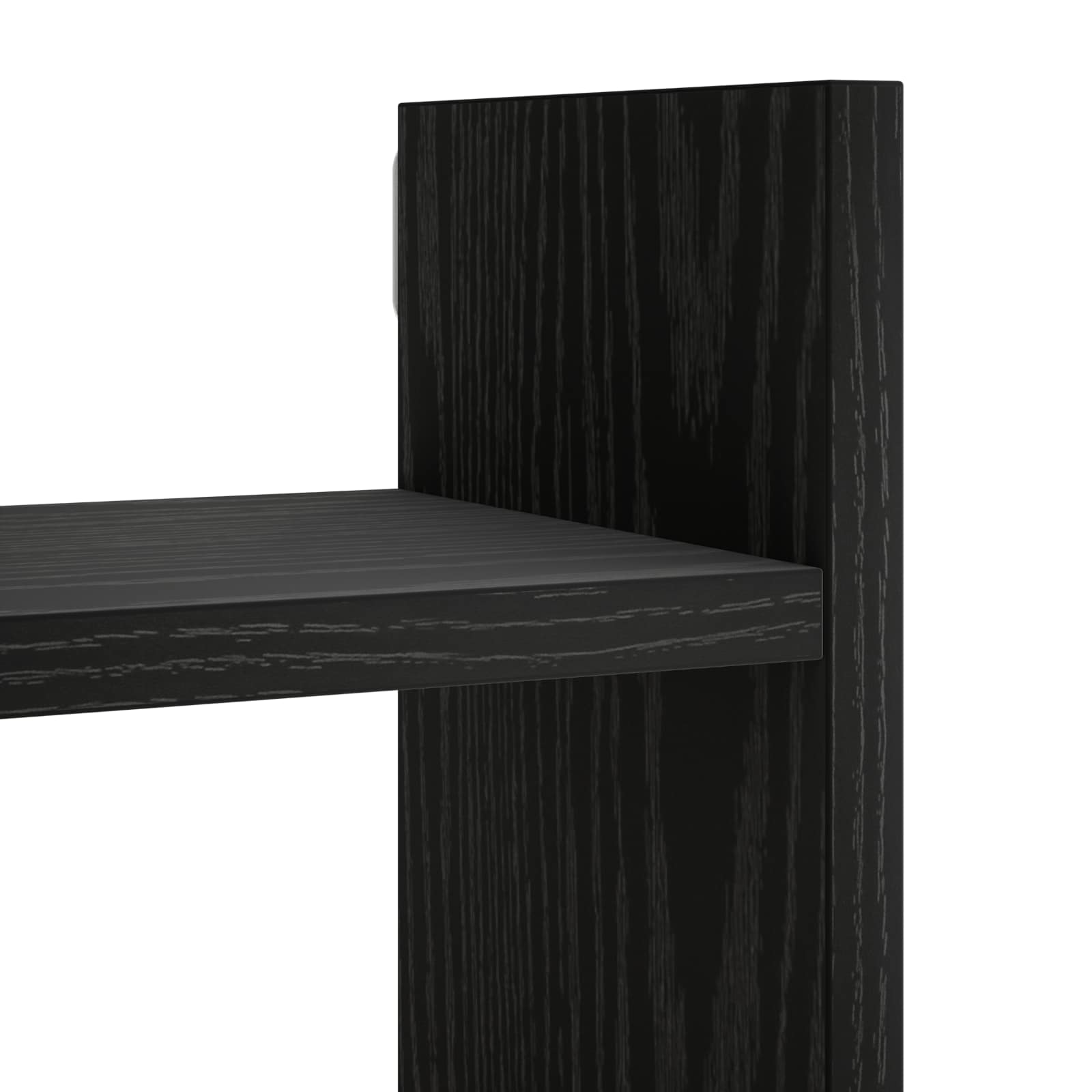 Stenska polica Črni hrast 97.5 x 17 x 40 cm Predelan les