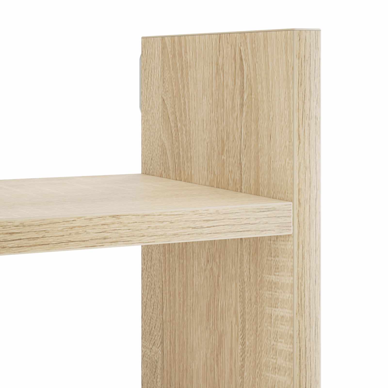 Stenska polica Sonoma hrast 97.5 x 17 x 40 cm Predelan les