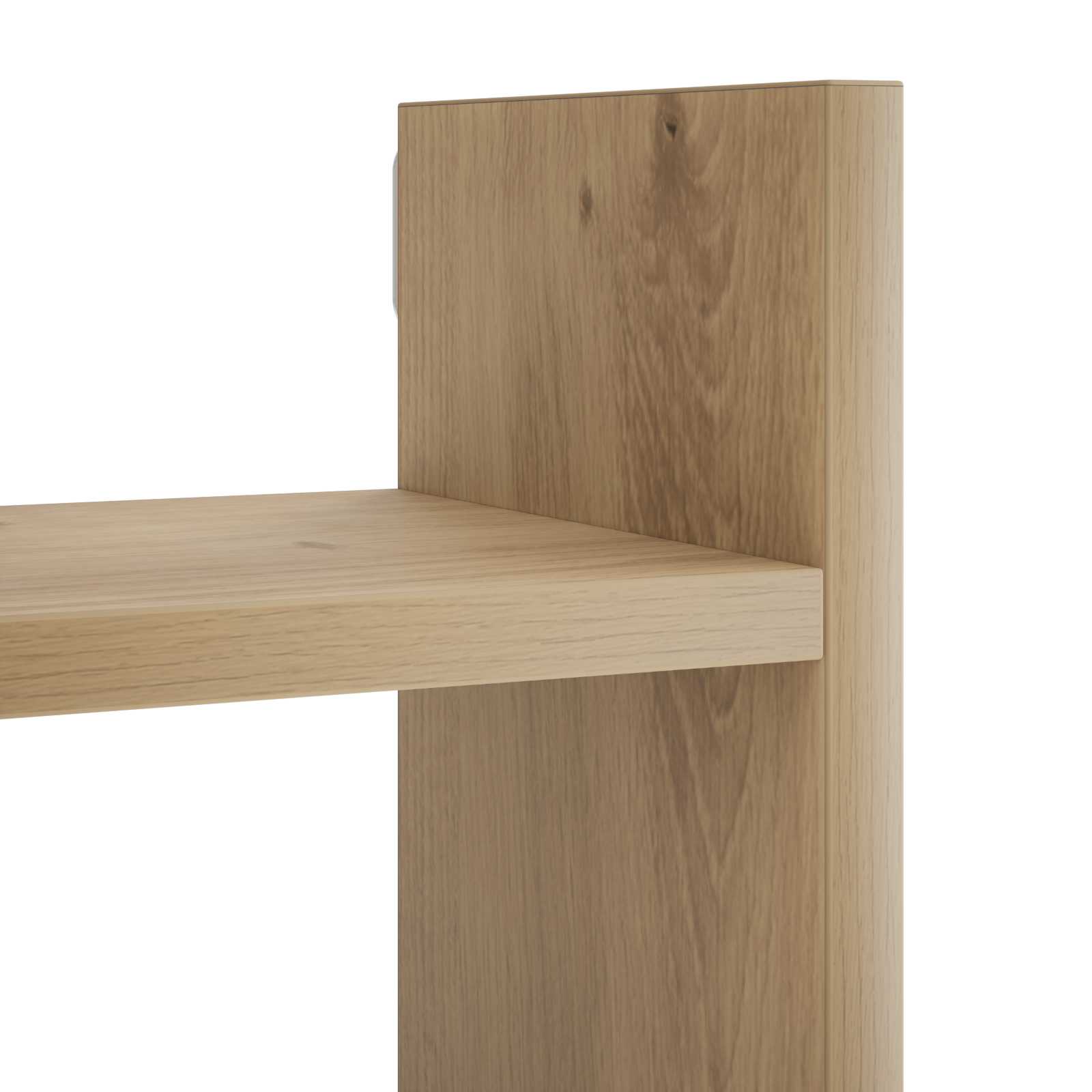 Stenska polica Artisan hrast 97.5 x 17 x 40 cm Predelan les