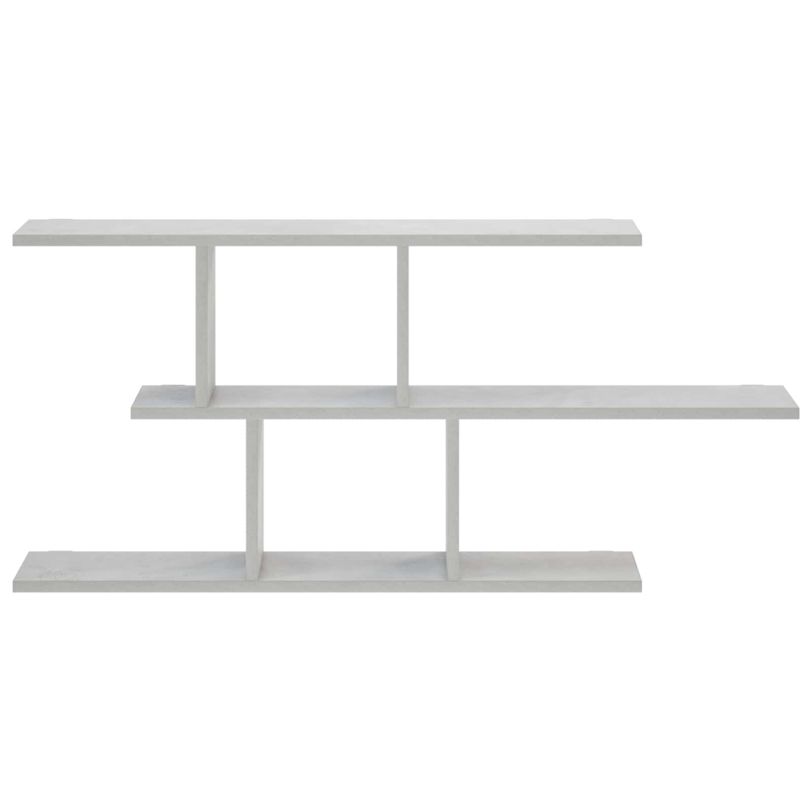 vidaXL - Wandplank - Betongrijs - 100 - x - 17 - x - 45,5 - cm - Bewerkt - hout