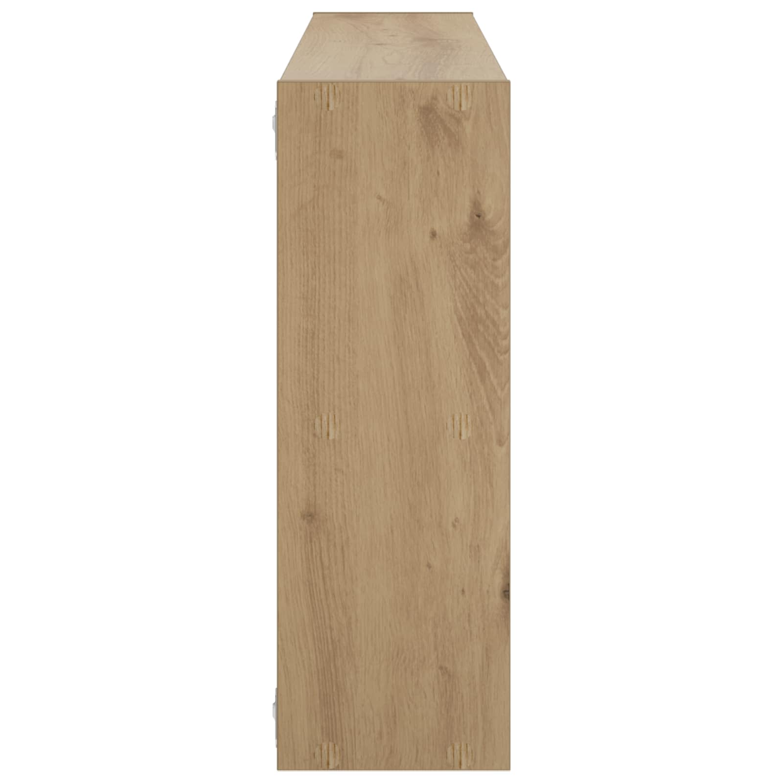 Stenska polica Artisan hrast 102 x 17 x 50 cm Inženirski les