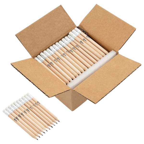 vidaXL HB pliiatsid &Oslash; 0,7 x 10 cm Naturaalne Puur puidust