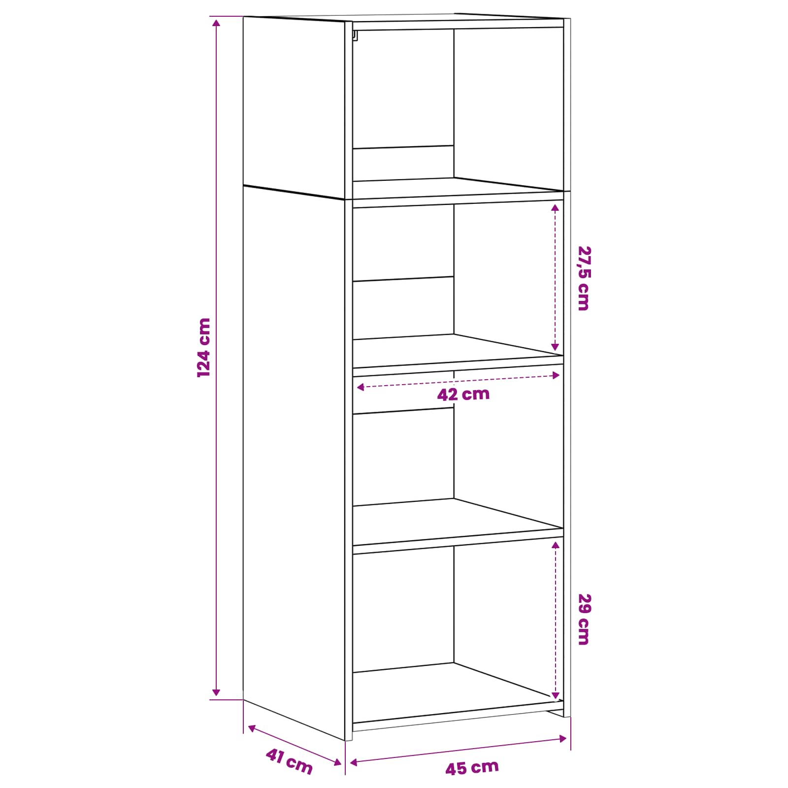 Highboard size guide