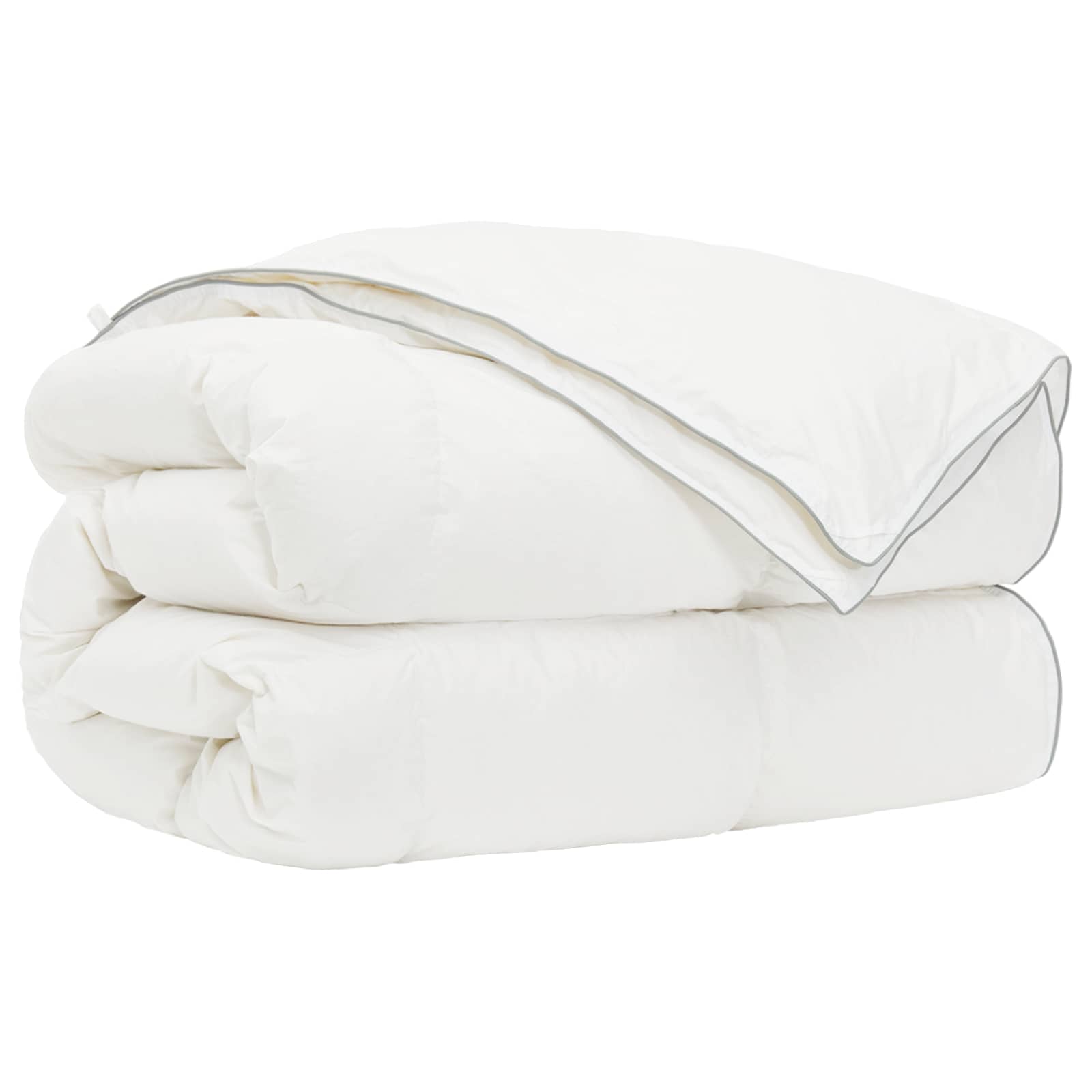 90% ganzen dons dekbedset FULDA 2 pcs 155 x 200 cm 310 GSM Wit image 4