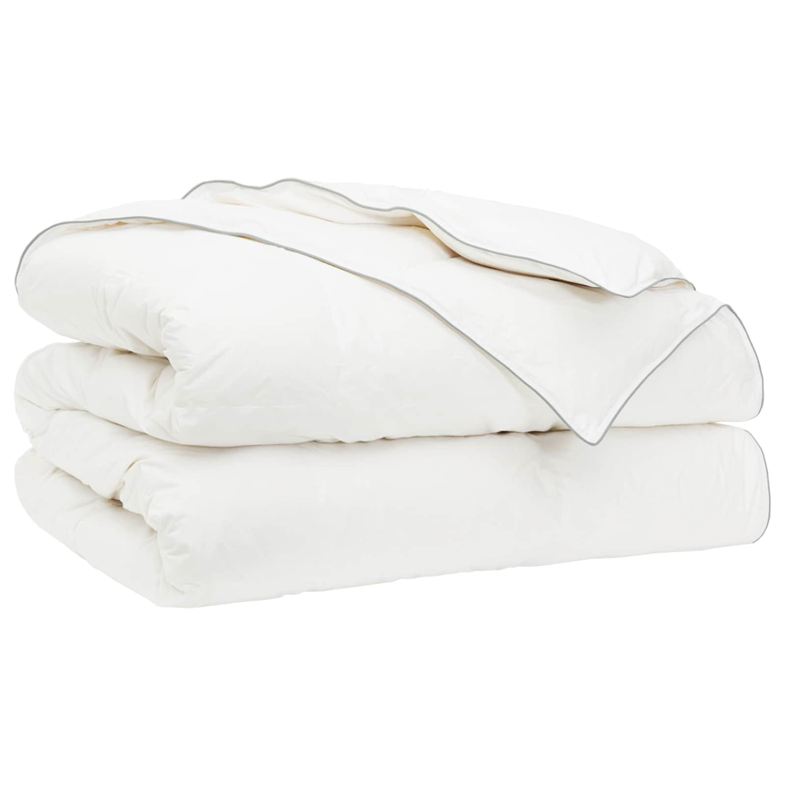 90% ganzen dons dekbedset FULDA 3 pcs 240 x 260 cm 310 GSM Wit image 4