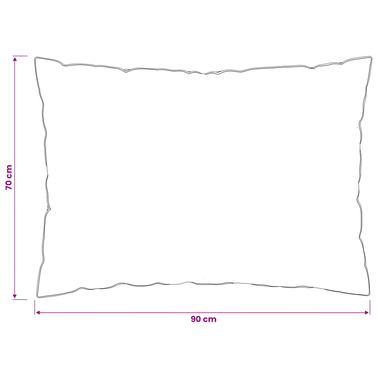 90% ganzen dons dekbedset FULDA 3 pcs 240 x 260 cm 310 GSM Wit image 12