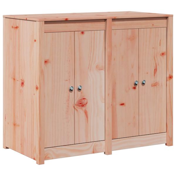 vidaXL &Otilde;ue k&ouml;&ouml;gikapp MEPPEL Valge 106 x 55 x 92 cm Toekas m&auml;nnipuit