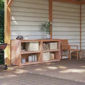 Zunanja kuhinjska omarica MEPPEL 2 pcs Naravni Douglas