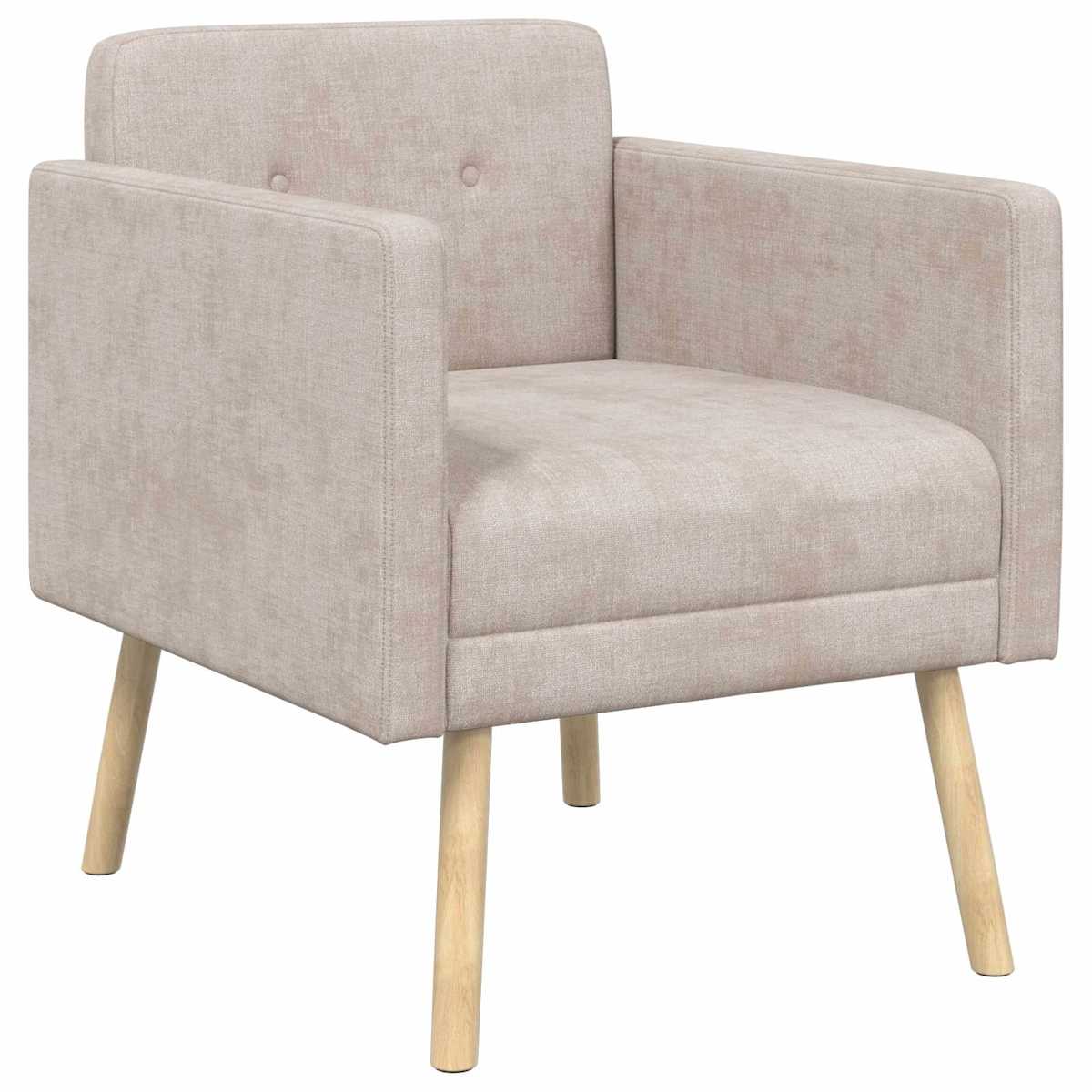 Accentstol Chenille Stof - Billede 2