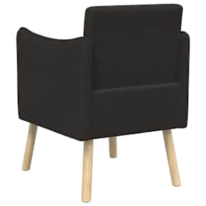 Designové křeslo Černá Bouclé - obrázek 5
