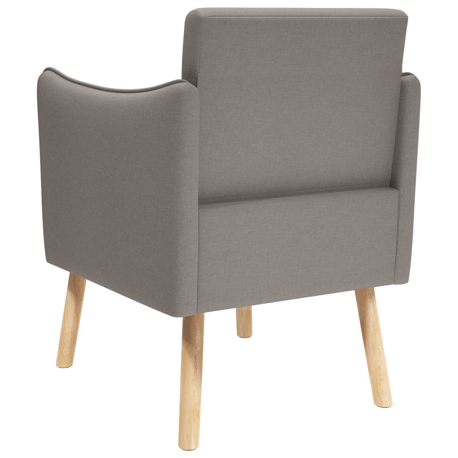 Akcentni stol Taupe Blago