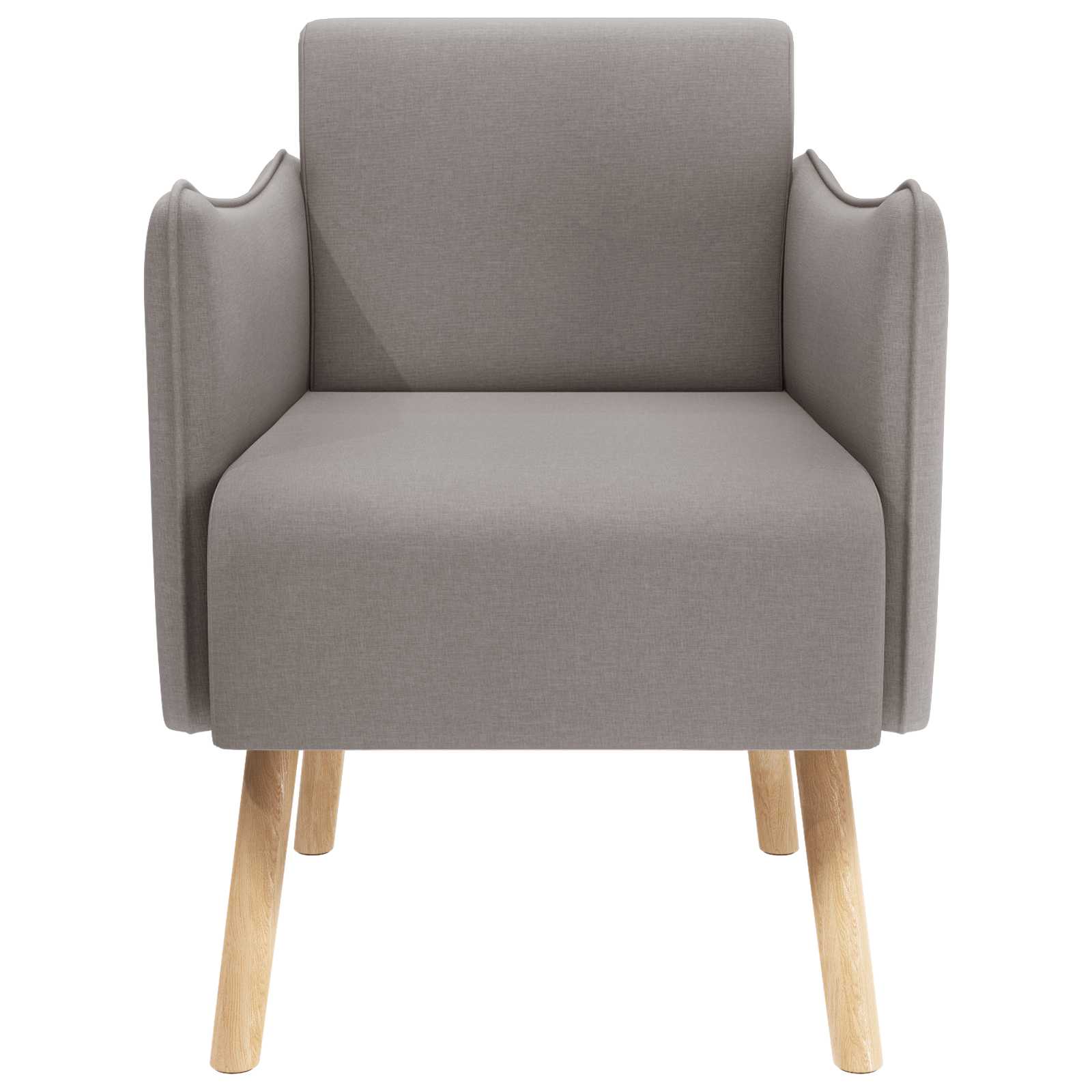 Akcentni stol Taupe Blago