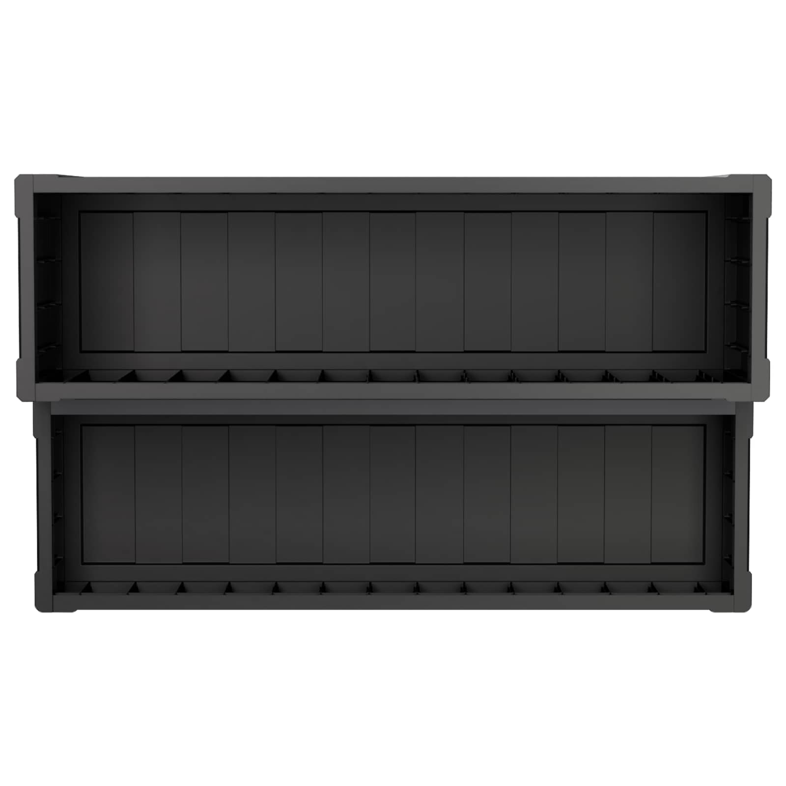 Hot Tub Stap met Opbergruimte 2-Staps Zwart 93 x 57 x 35 cm PP image 7