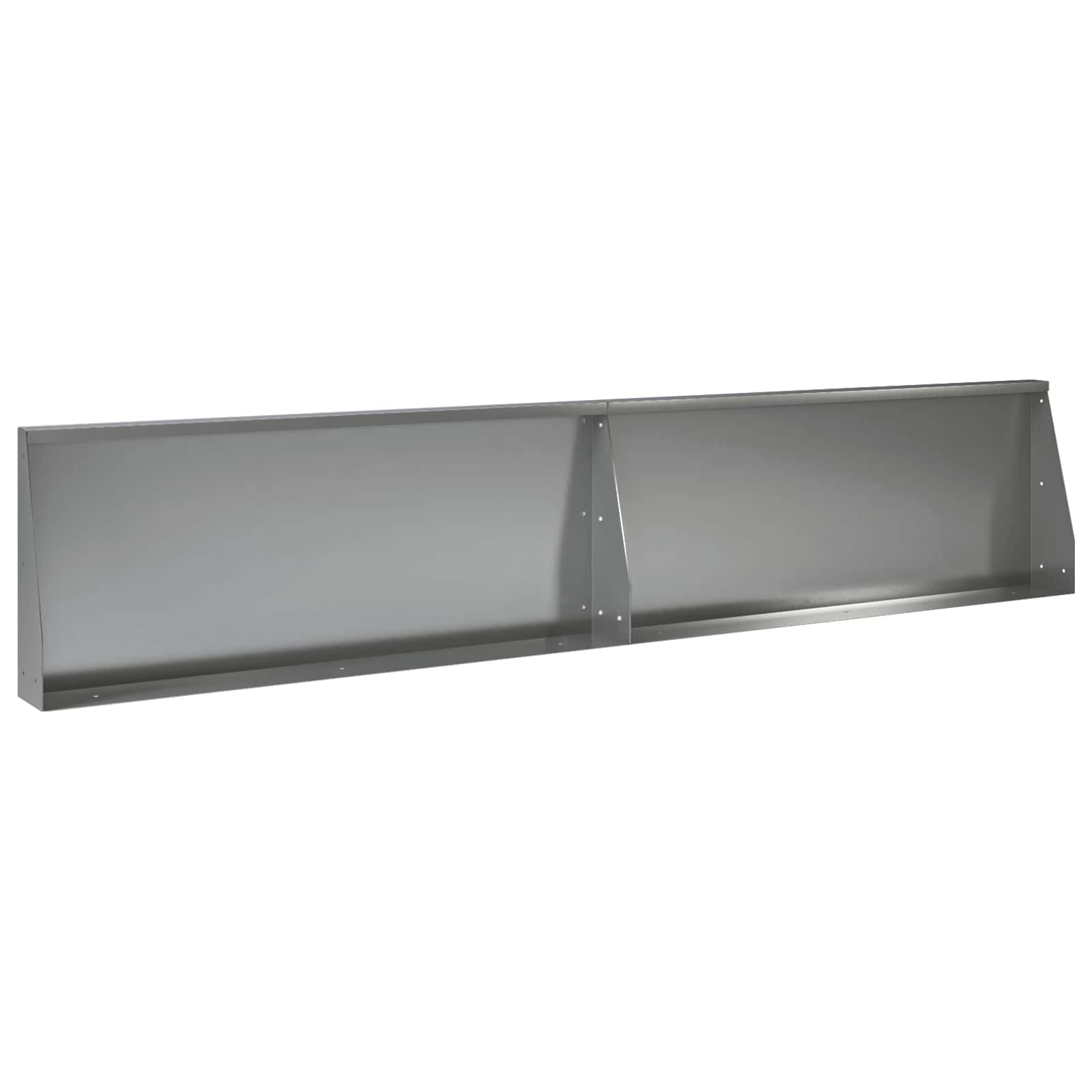 Задържащи стени 2 бр. 100 x 12 x 50 см Поцинкована стомана