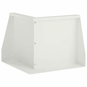 vidaXL Tugisein 50 x 50 x 30 cm Teras Valge