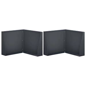 vidaXL Tugisein 2 tk 50 x 50 x 40 cm Teras Antratsiit