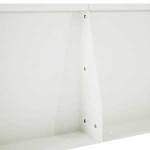 Opěrná zeď 2 ks 40 x 12 x 50 cm Ocel Bílá - obrázek 8