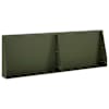 vidaXL Tugisein 2 tk 60 x 12 x 40 cm Teras Oliiviroheline