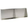vidaXL Tugisein 2 tk 60 x 12 x 40 cm Roostevaba teras H&otilde;bedane