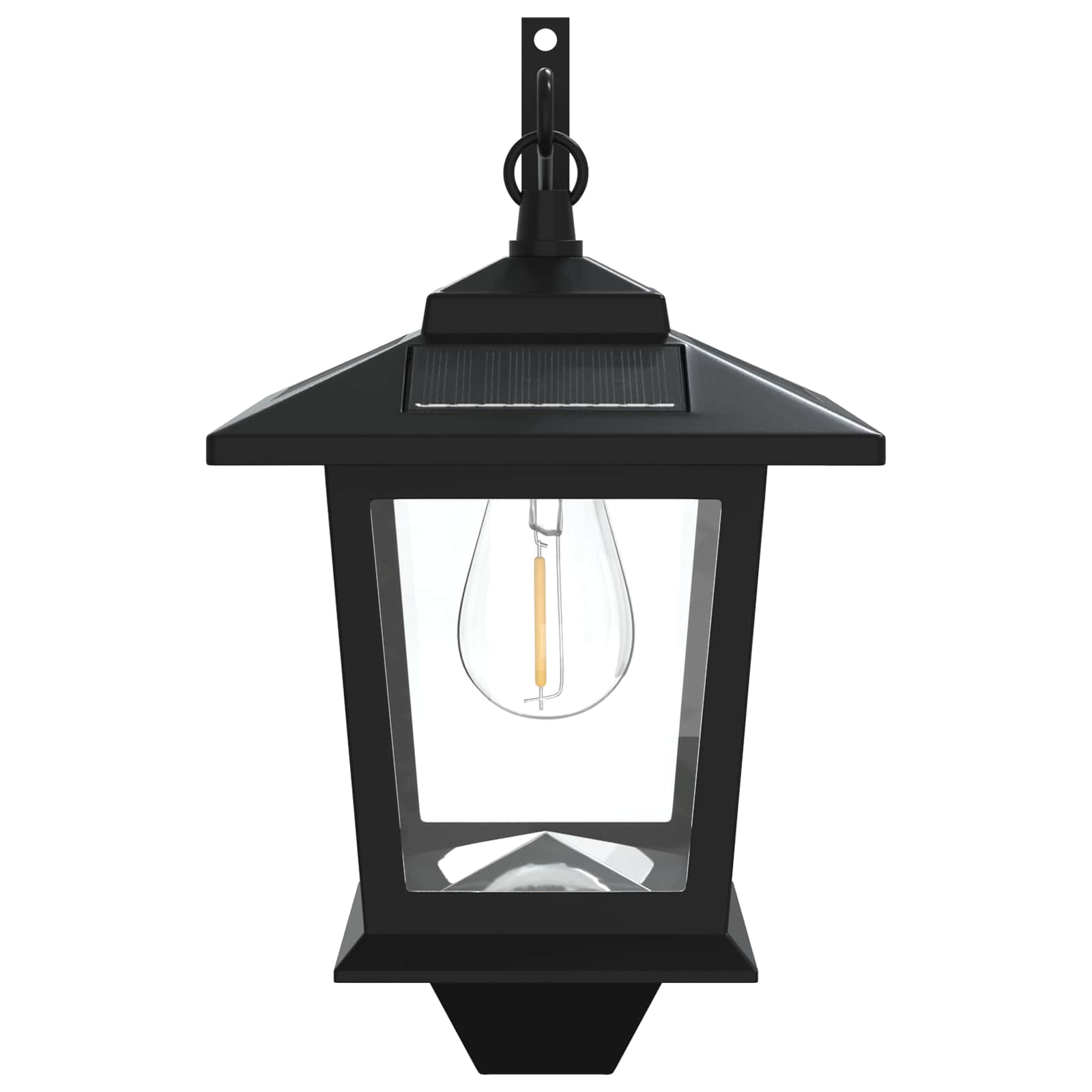 Wandlamp with LED Bulb 2 st Zwart 19 x 14 x 25 cm RVS en ABS image 5