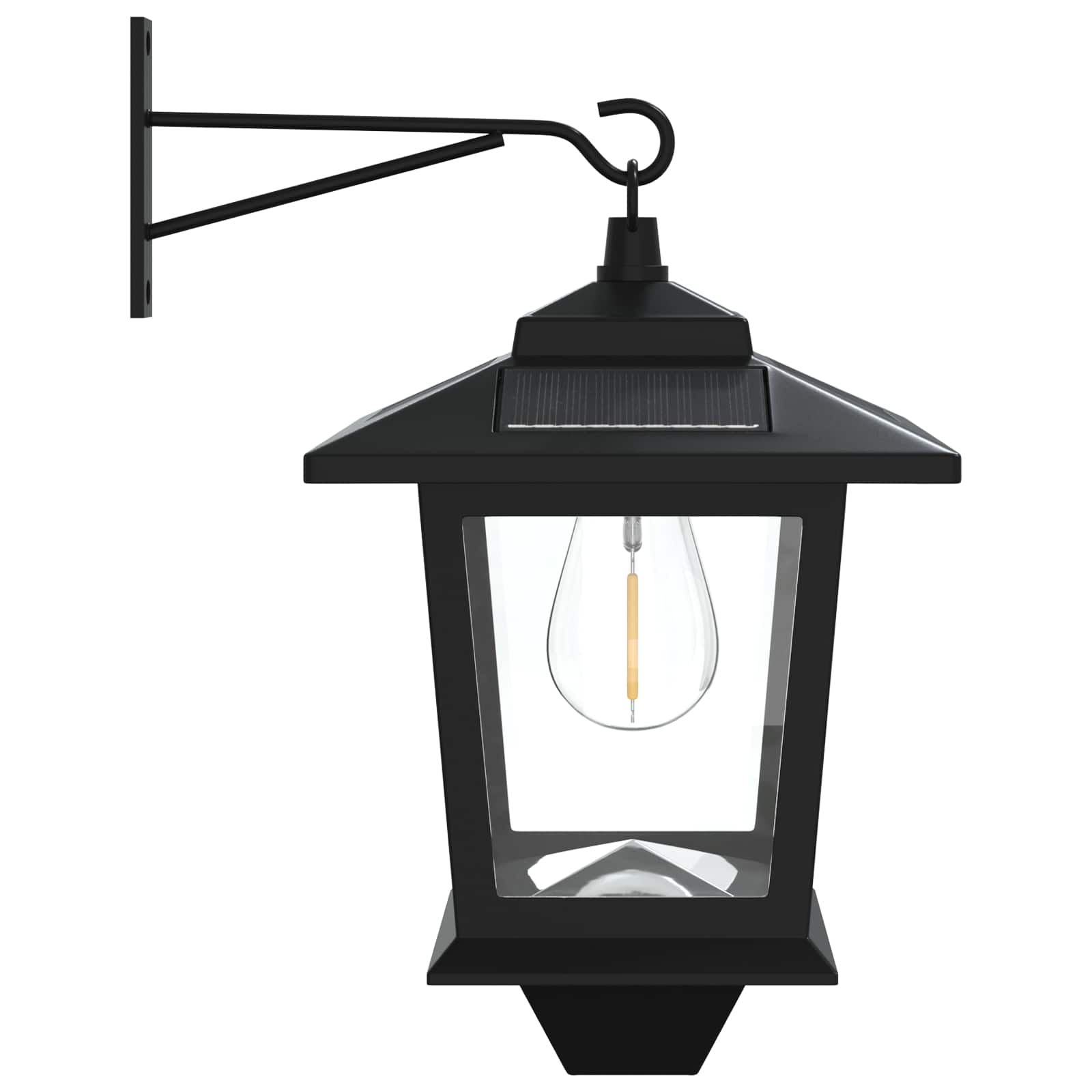 Wandlamp with LED Bulb 2 st Zwart 19 x 14 x 25 cm RVS en ABS image 6