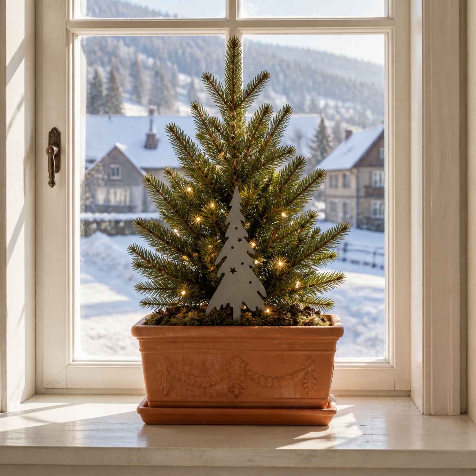 vidaXL Have Stake 20 x 6 cm Galvaniseret stål Sølv