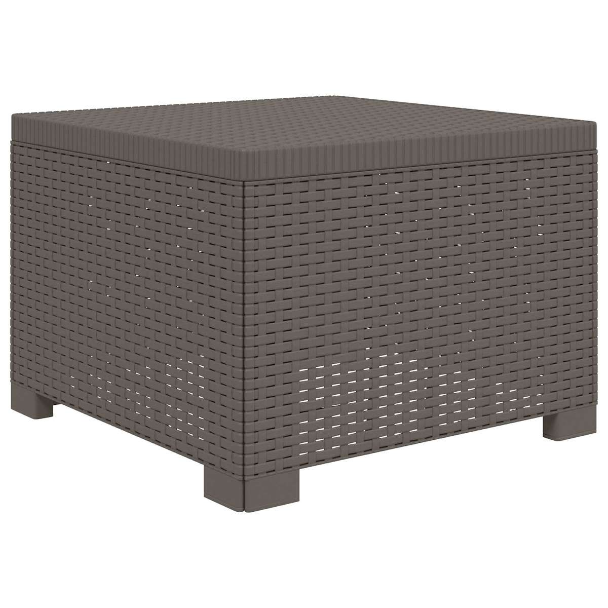 4-personers have-sofa med puder i rattan-look PP - Billede 6