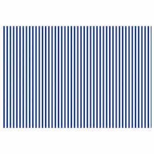 Náhradní látka na markýzu Modrá a bílá 400 x 200 cm Polyester - obrázek 2