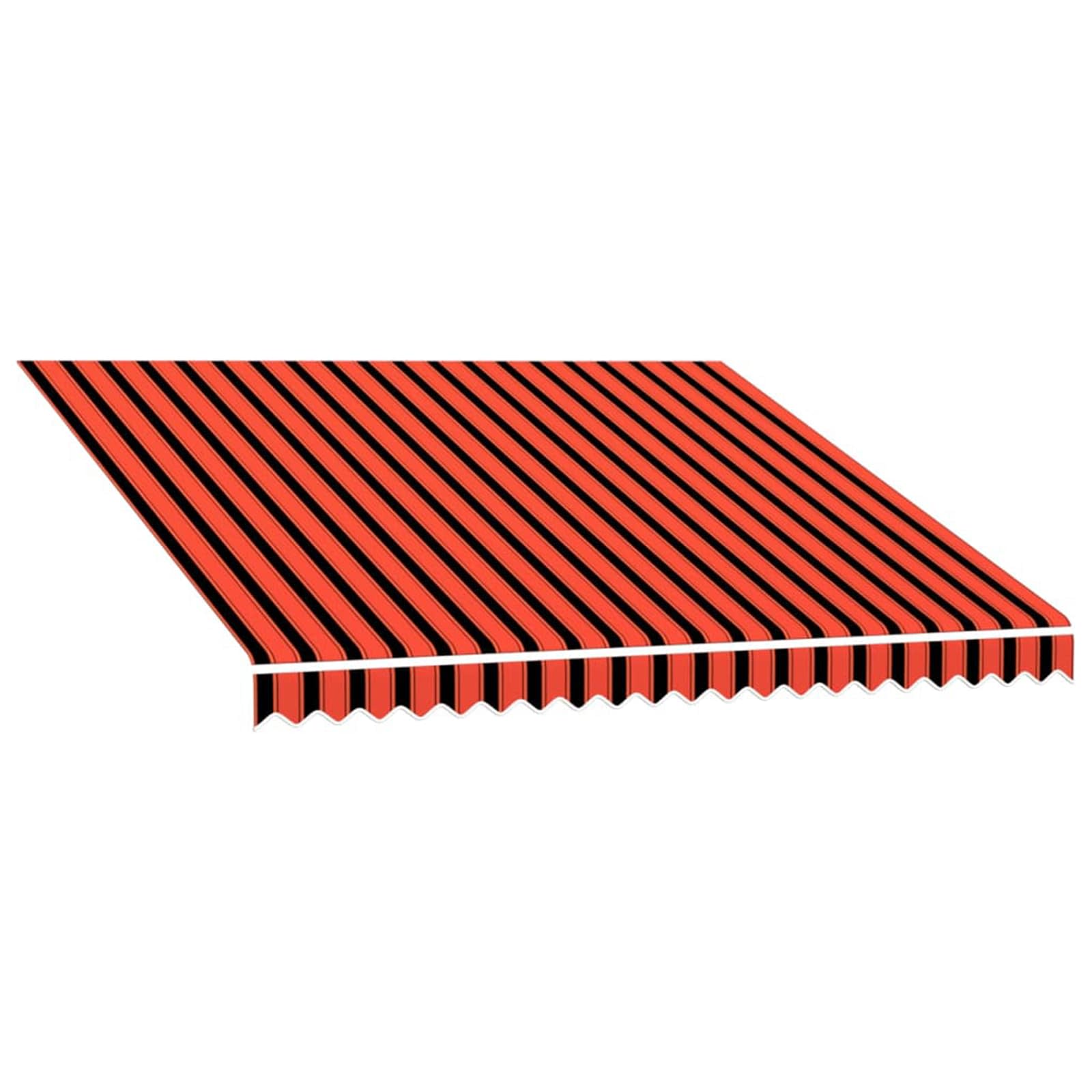 Vervangingsdoek voor zonnescherm Oranje en Bruin 300 x 250 cm image 2