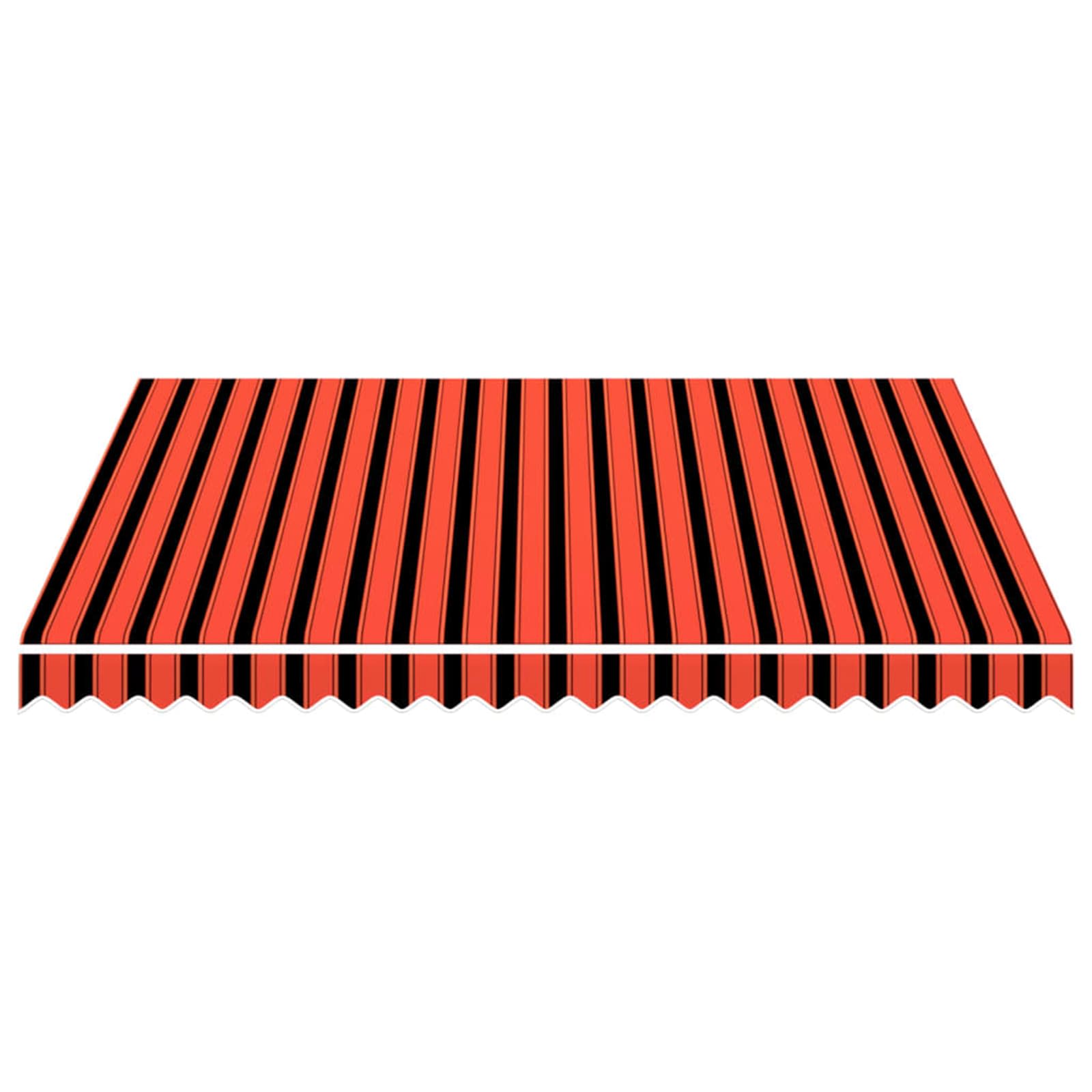 Vervangingsdoek voor zonnescherm Oranje en Bruin 300 x 250 cm image 3