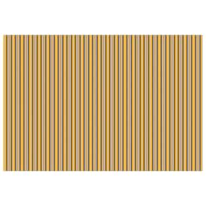 Náhradní látka na markýzu Oranžová a Černá 450 × 300 cm - obrázek 2