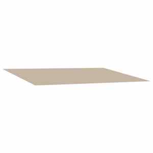 vidaXL Varikatuse asenduskangas Beež 450 &times; 350 cm Pol&uuml;ester