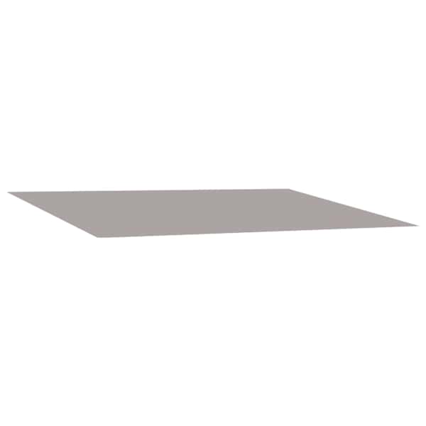 vidaXL Varikatuse asenduskangas Helehall 500 &times; 300 cm Pol&uuml;ester