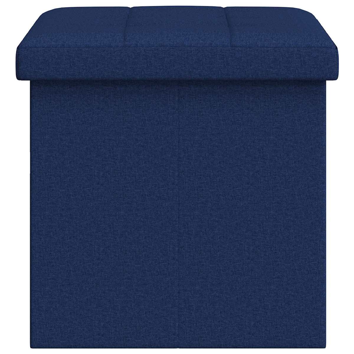 Foldbar opbevaringsbænk 180 kg 80 L Linned - Billede 4
