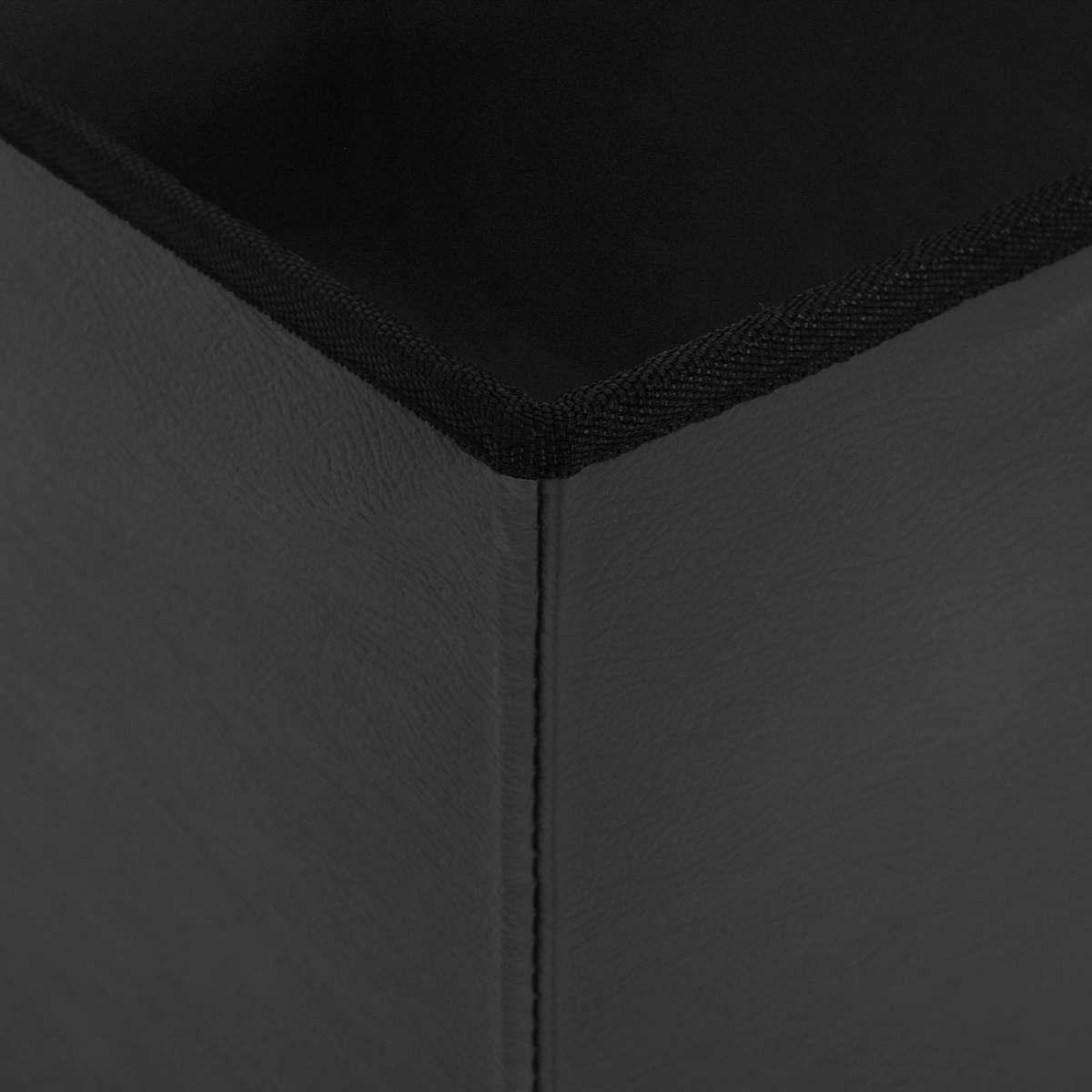 Foldbar opbevaringsbænk 180 kg 80 L PVC - Billede 5