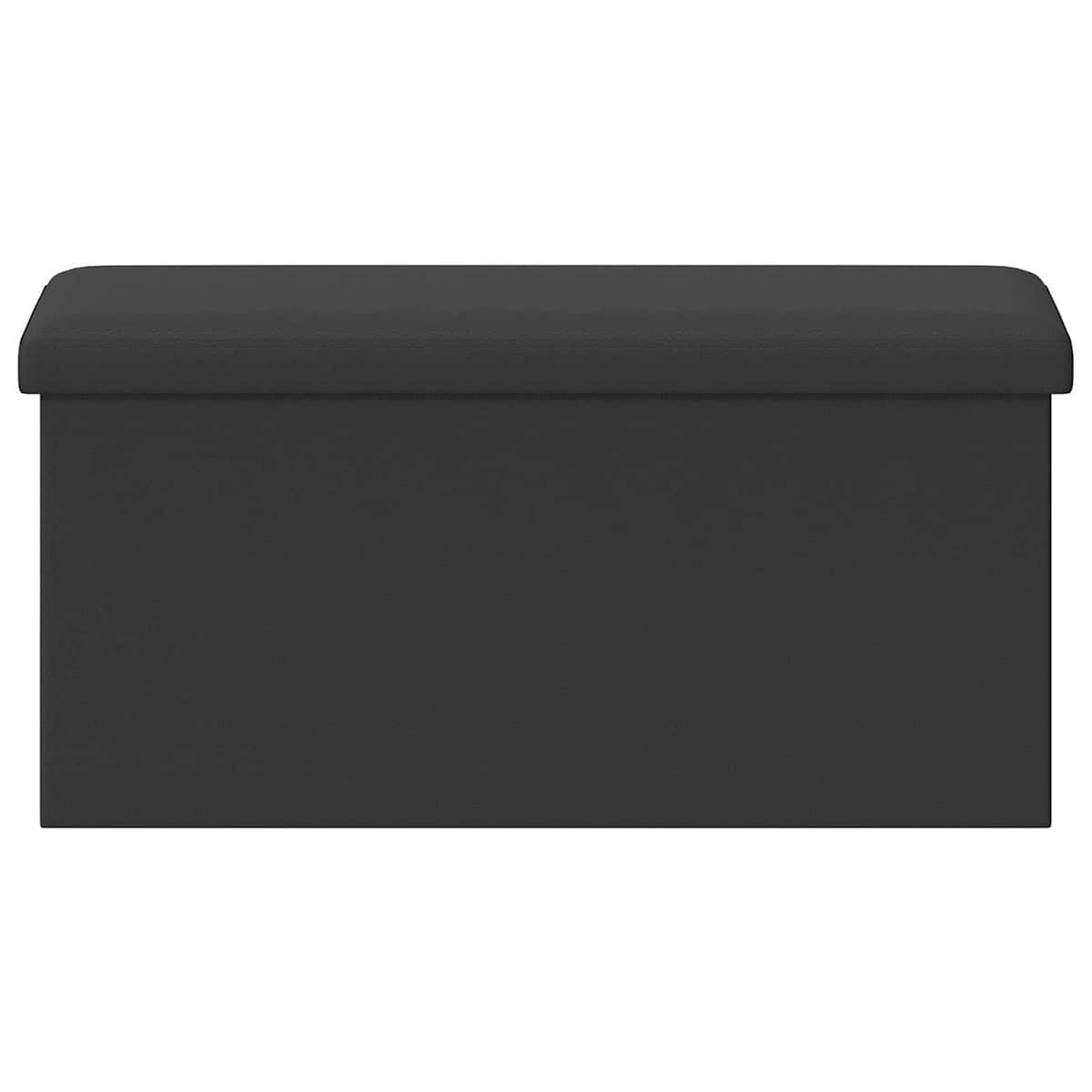 Foldbar opbevaringsbænk 180 kg 80 L PVC - Billede 3