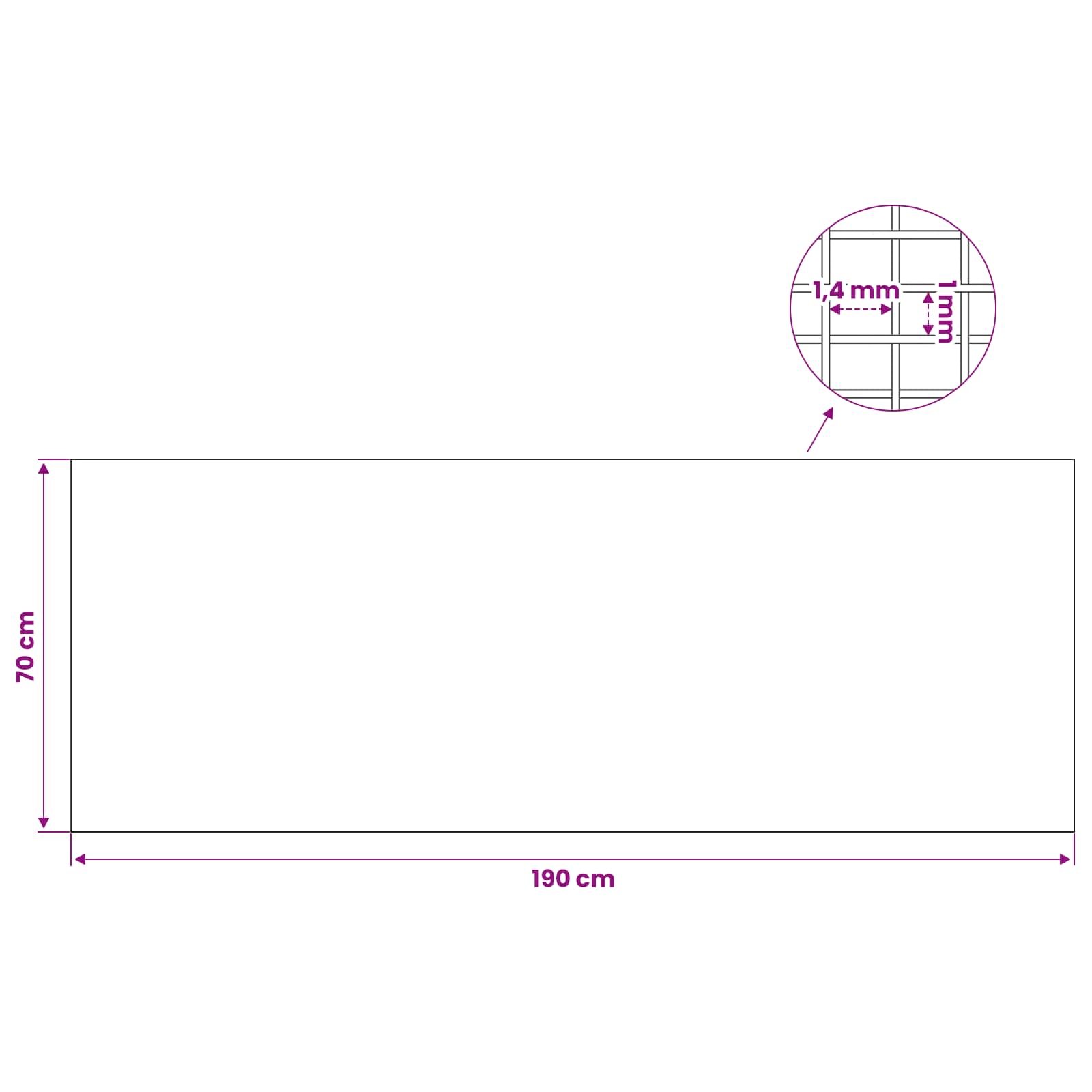 Pokrov za svetlobne jaške s sponkami 5 kos 70 x 190 cm Inox 201