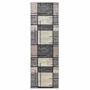 vidaXL Vaip R&auml;tikutoru LESAKA Pruun 50 x 100 cm Diamantveluur